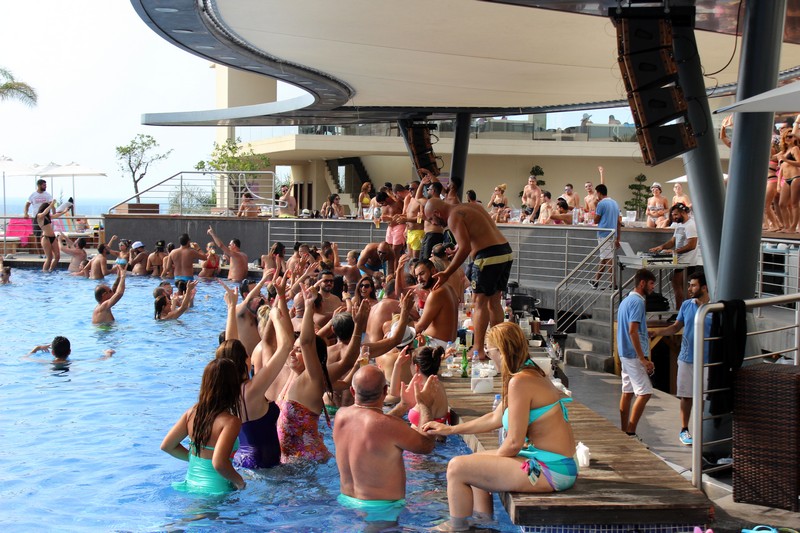 Sunday Pool Party at Whitelace